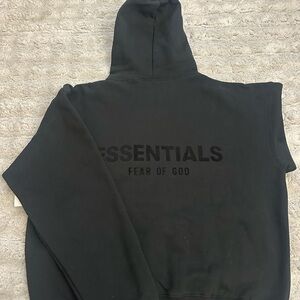 Essentials Charcoal Hoodie